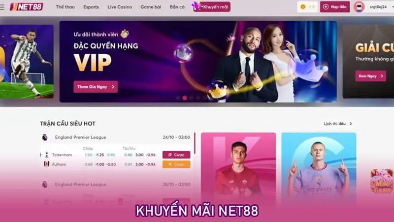 Các chương trình khuyến mãi siêu HOT dành cho hội viên Net88